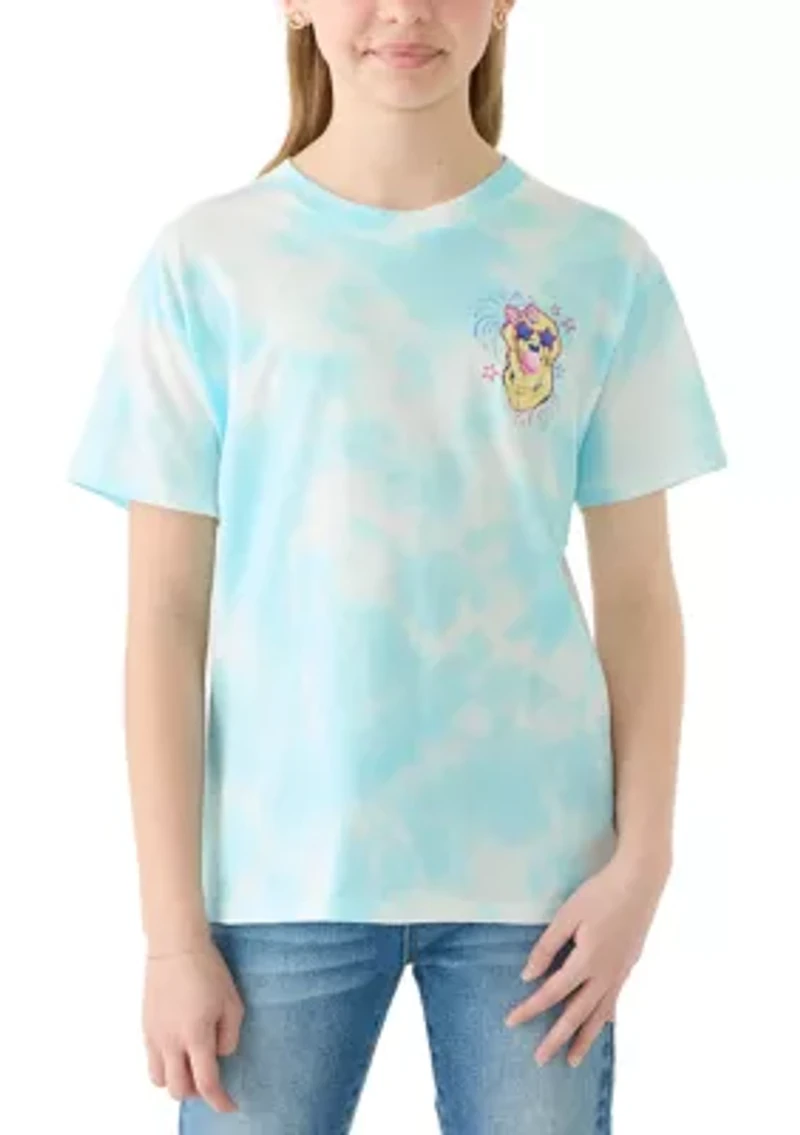 Girls 7-16 RWB Stars Stripes Shirt
