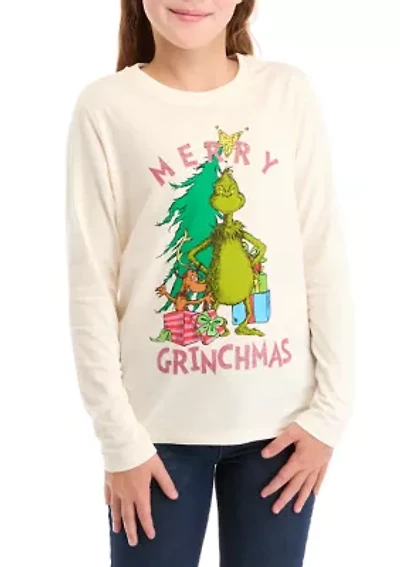 Girls 7-16 Merry Grinchmas Graphic T-Shirt