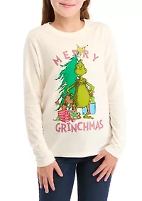 Girls 7-16 Merry Grinchmas Graphic T-Shirt