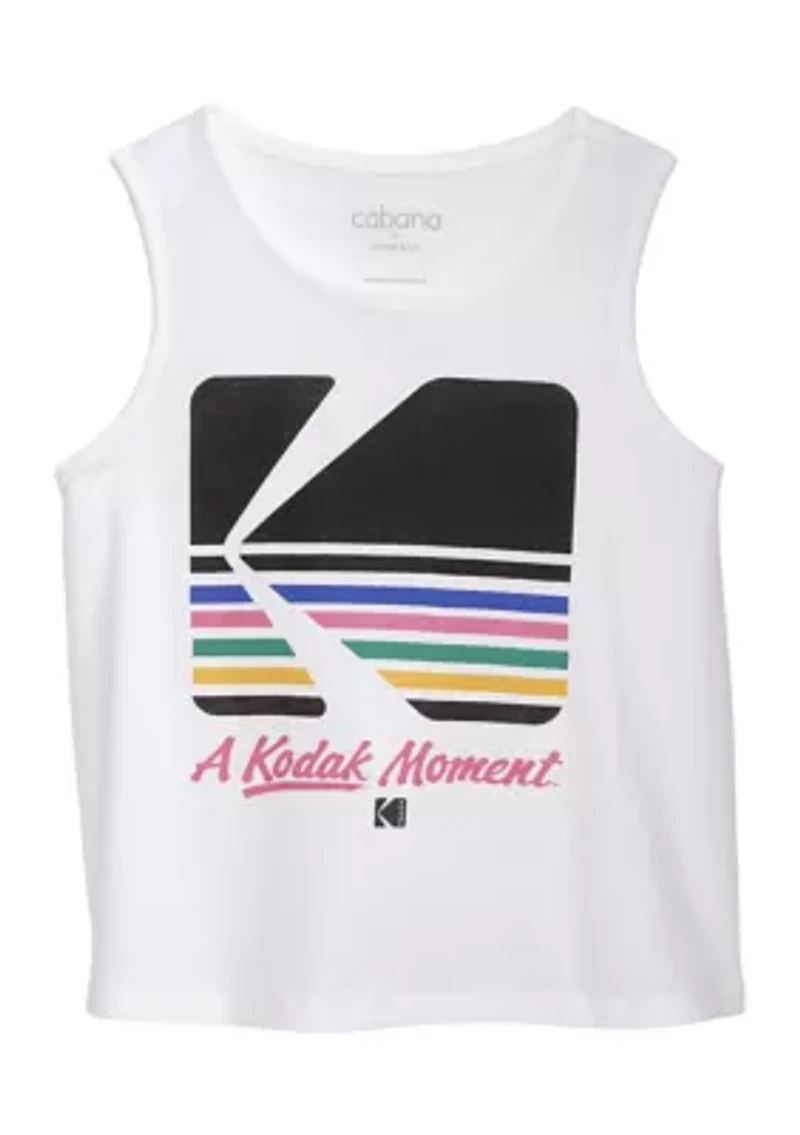 Girls 7-16 Kodak Moment Graphic Tank