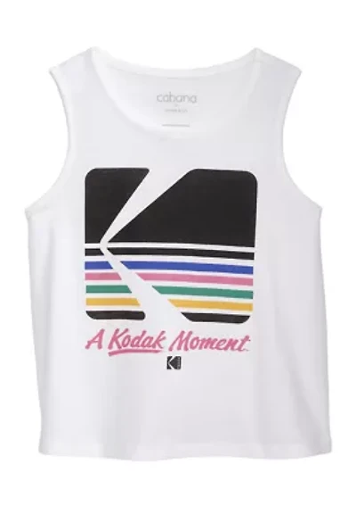 Girls 7-16 Kodak Moment Graphic Tank
