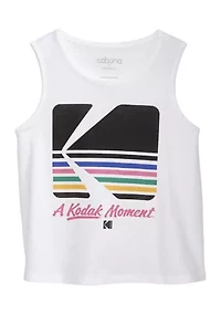 Girls 7-16 Kodak Moment Graphic Tank