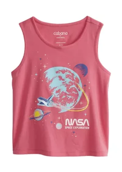 Girls 7-16 NASA Graphic Tank