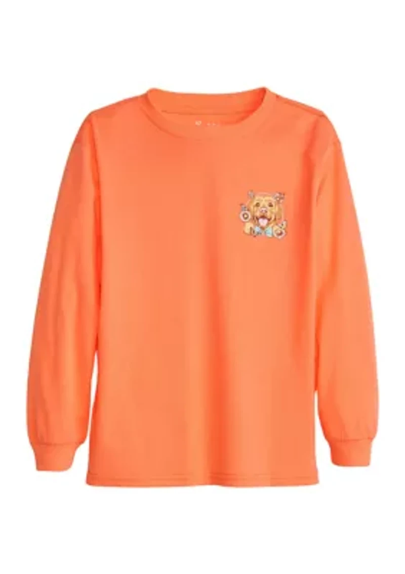 Girls 4-6x Be Who Your Dog Thinks You Are Graphic T-Shirt