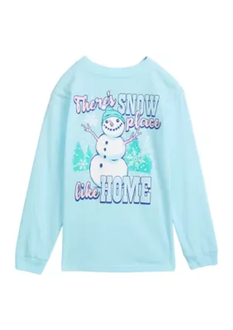 Girls 4-6x Snow Place Graphic T-Shirt
