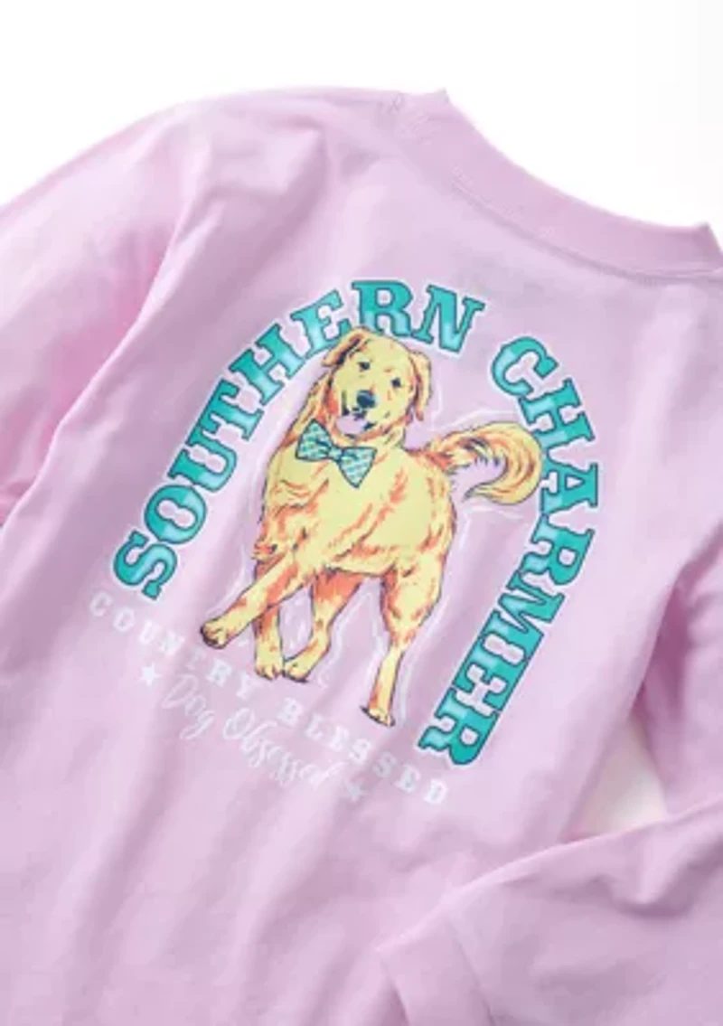 Girls 4-6x Dog Charmer Graphic T-Shirt