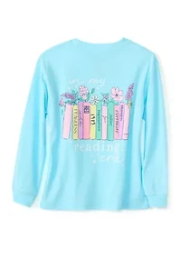 Girls 4-6x My Reading Era Long Sleeve T-Shirt