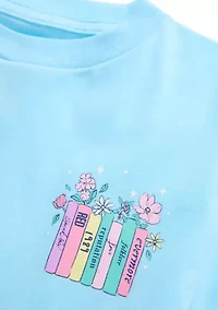 Girls 4-6x My Reading Era Long Sleeve T-Shirt