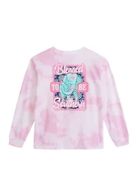 Girls 4-6x Blesses Elephant Long Sleeve Graphic T-Shirt