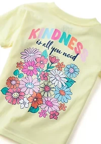 Girls 4-6x Kindness Graphic T-Shirt