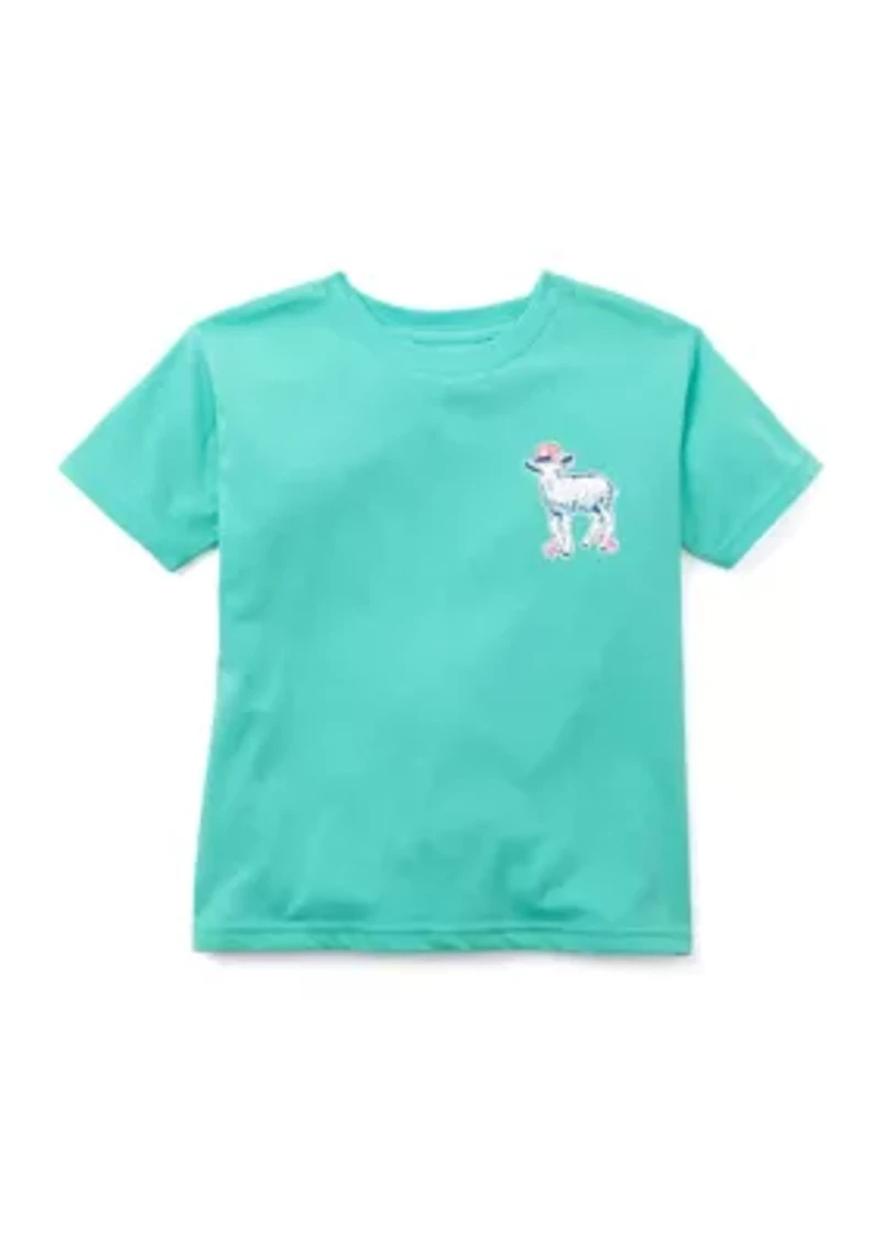 Girls 4-6x Someone Smiles Graphic T-Shirt