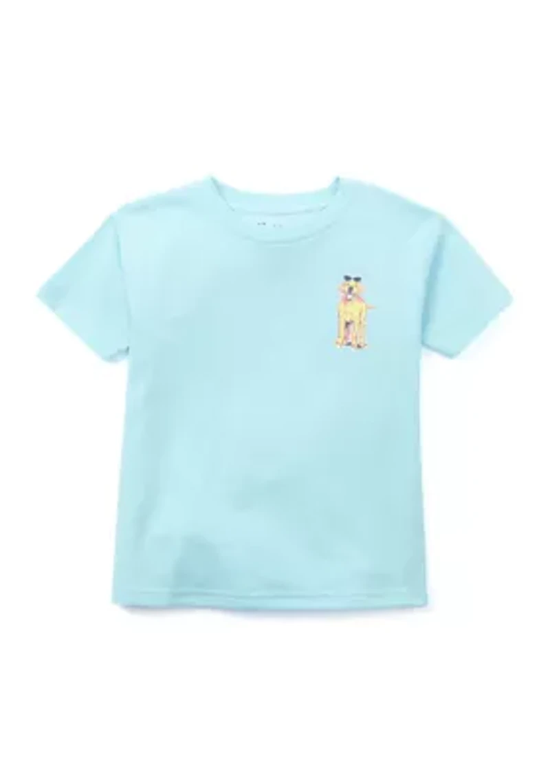 Girls 4-6x My Happy Place Graphic T-Shirt