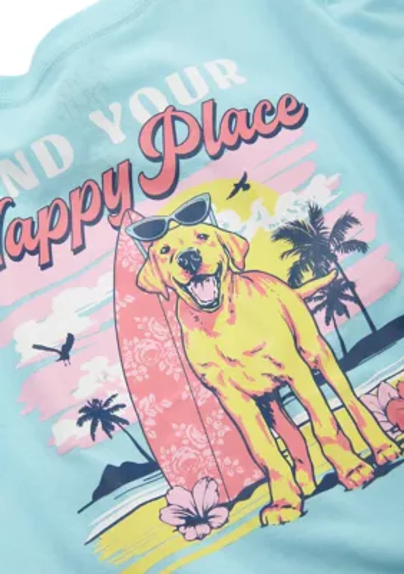 Girls 4-6x My Happy Place Graphic T-Shirt
