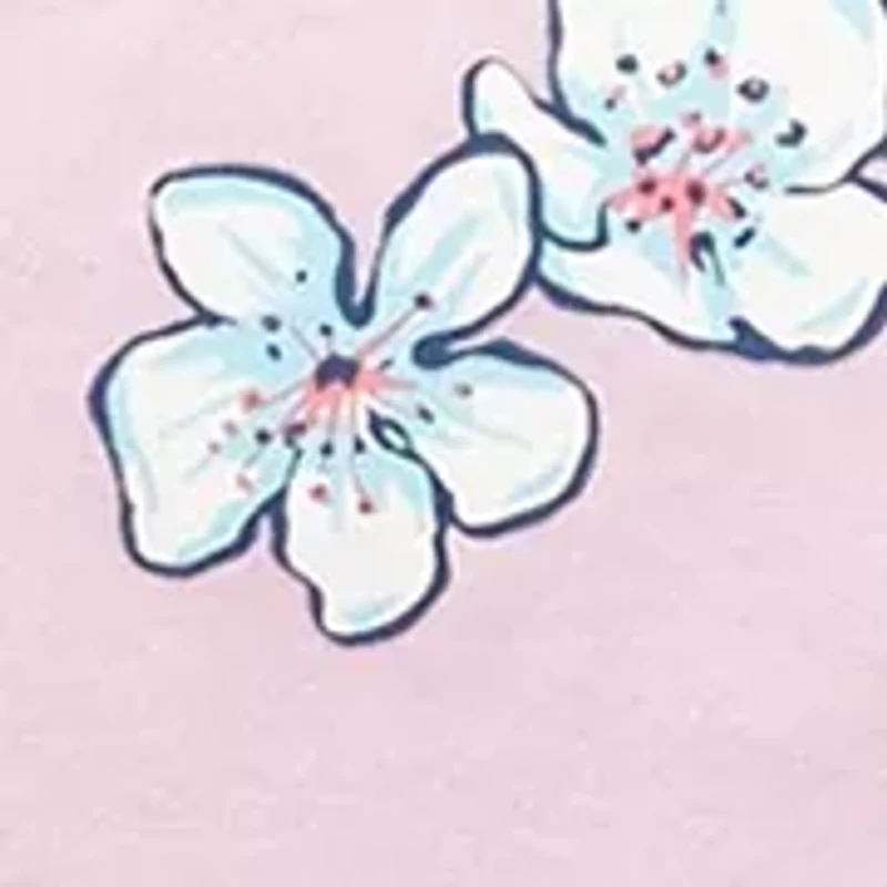 Girls 4-6x Stay Pawsitive Graphic T-Shirt