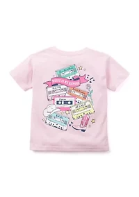 Girls 4-6x Cassette Tapes Graphic T-Shirt