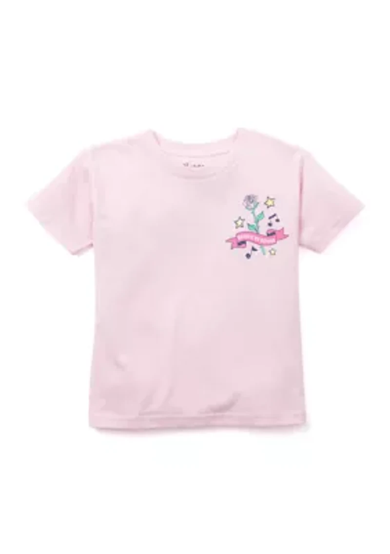 Girls 4-6x Cassette Tapes Graphic T-Shirt