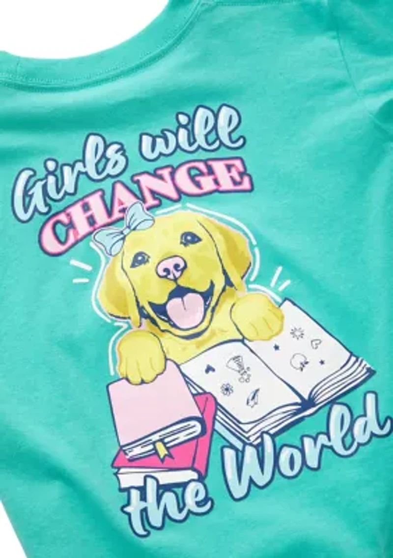 Girls 4-6x Change the World Graphic T-Shirt