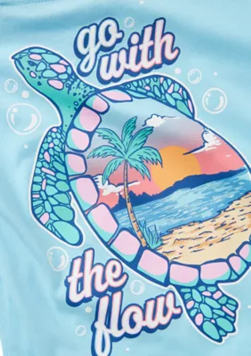 Girls 4-6 Turtle Flow Graphic Shirt