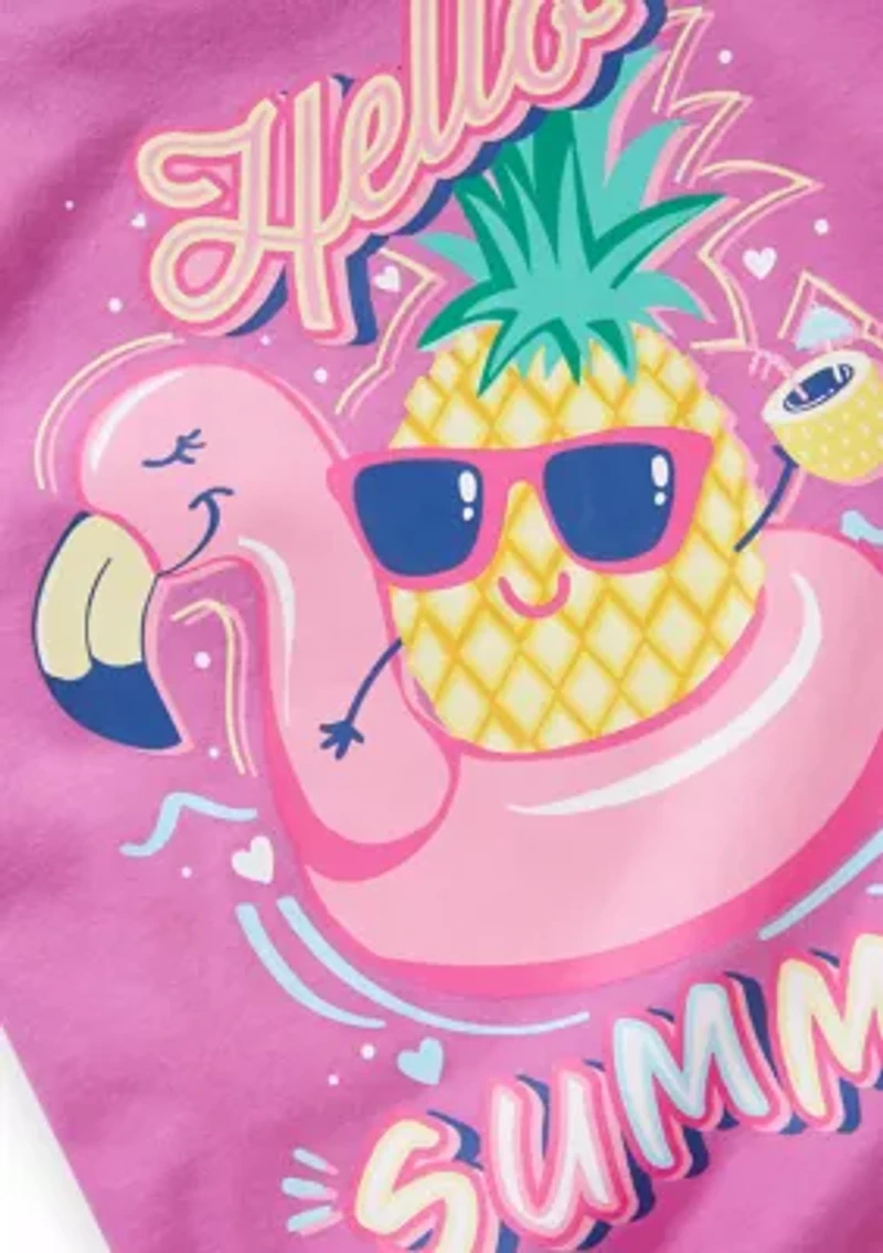 Girls 4-6 Hello Summer Graphic Shirt