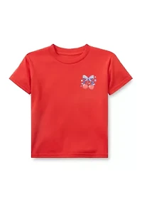 Girls 4-6x 'Star Spangled and Sassy' Cherry Graphic T-Shirt