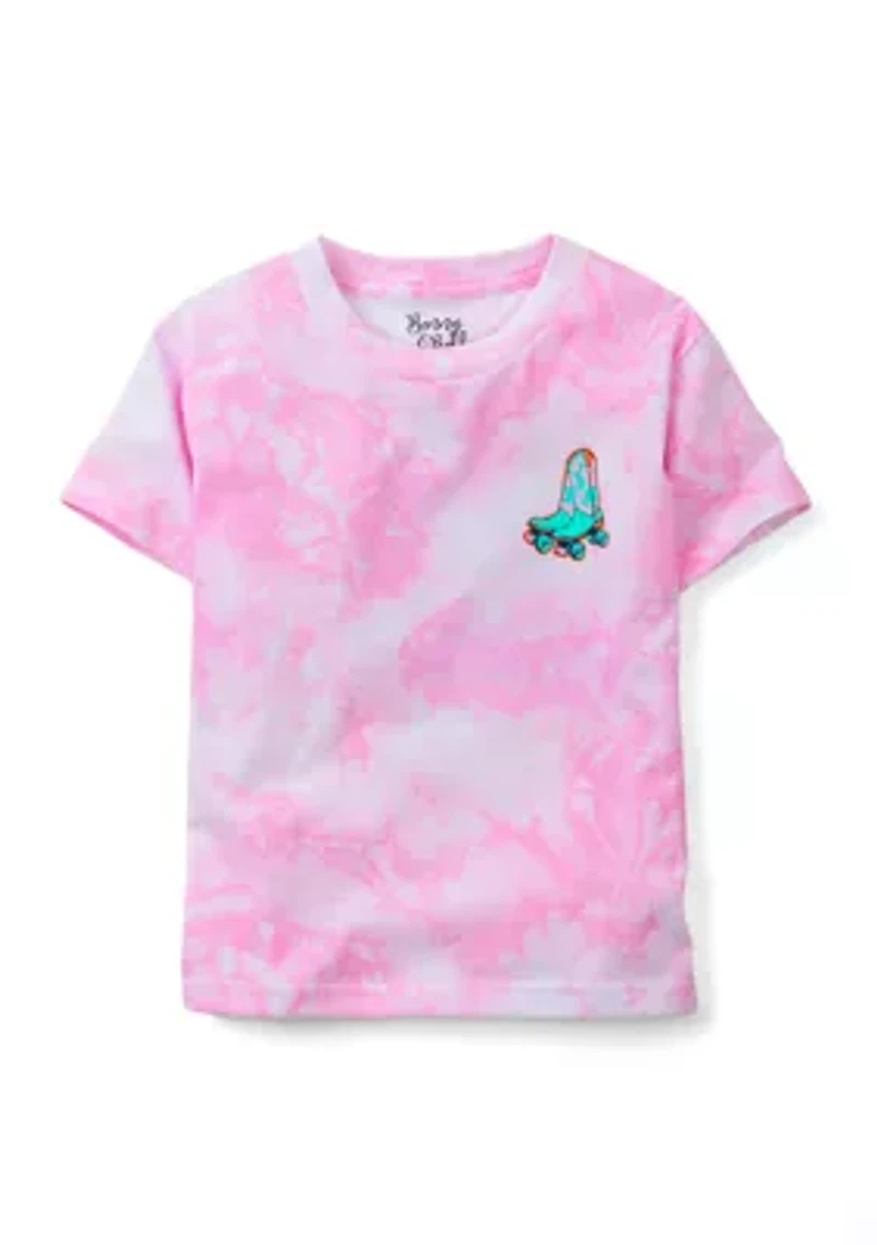 Girls 4-6x Roll With It Cowgirl Graphic T-Shirt