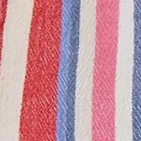 Girls 4-6x Sleeveless Yarn Dyed Striped Smocked Tan