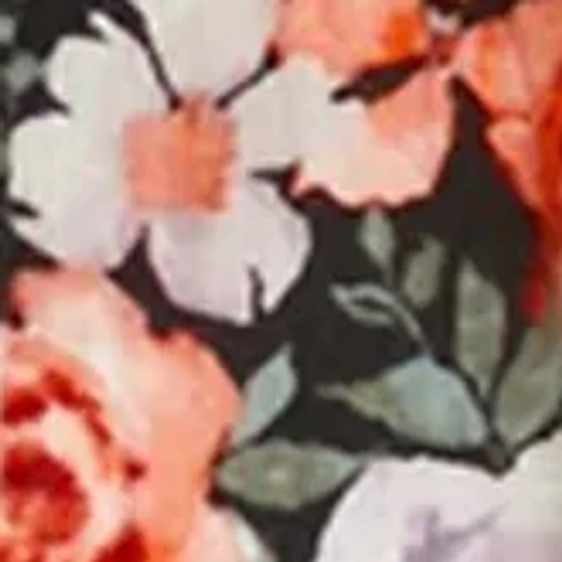 Girls 7-16 Tie Blouson Sleeve Floral Blouse