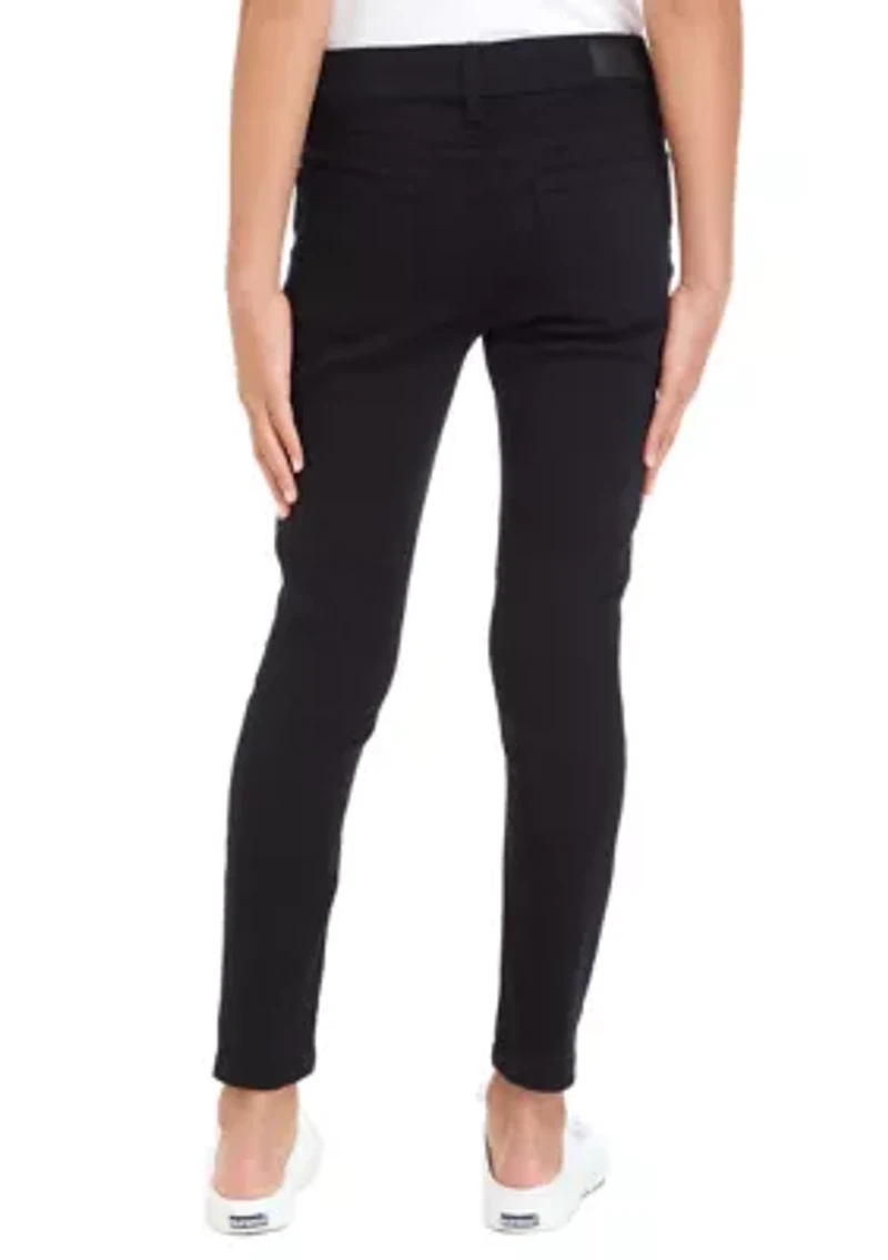 Girls 7-16 Five Pocket Knit Twill Pants