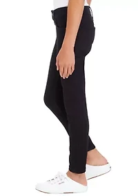 Girls 7-16 Five Pocket Knit Twill Pants