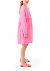 Girls 7-16 Long Sleeve Sweater Dress