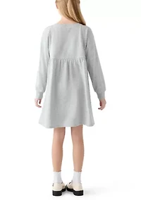 Girls 7-16 Long Sleeve Wish Sweatshirt Dress