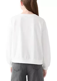 Girls 7-16 Rhinestone Swan Graphic T-Shirt