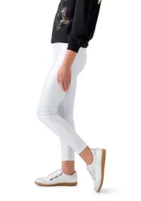 Girls 7-16 Metallic Leggings