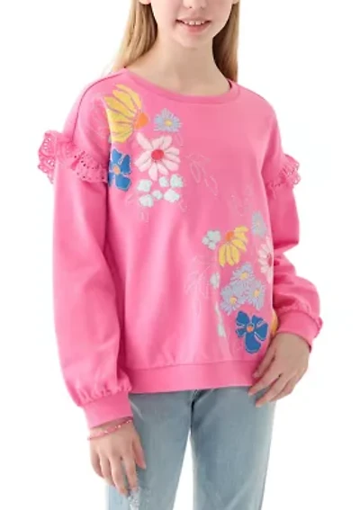 Girls 7-16 Sequin Sweatshirt