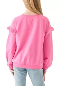 Girls 7-16 Sequin Sweatshirt