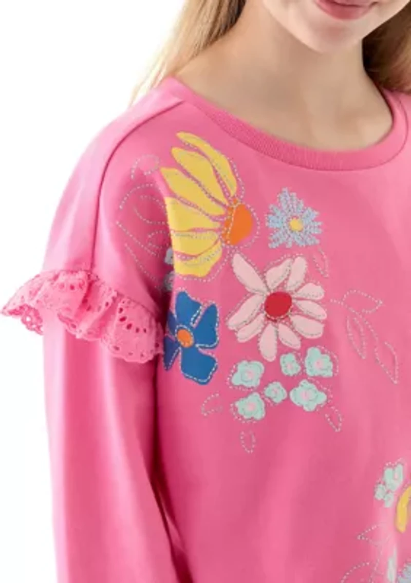 Girls 7-16 Sequin Sweatshirt