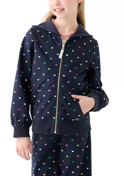 Girls 7-16 French Terry Zip Hoodie