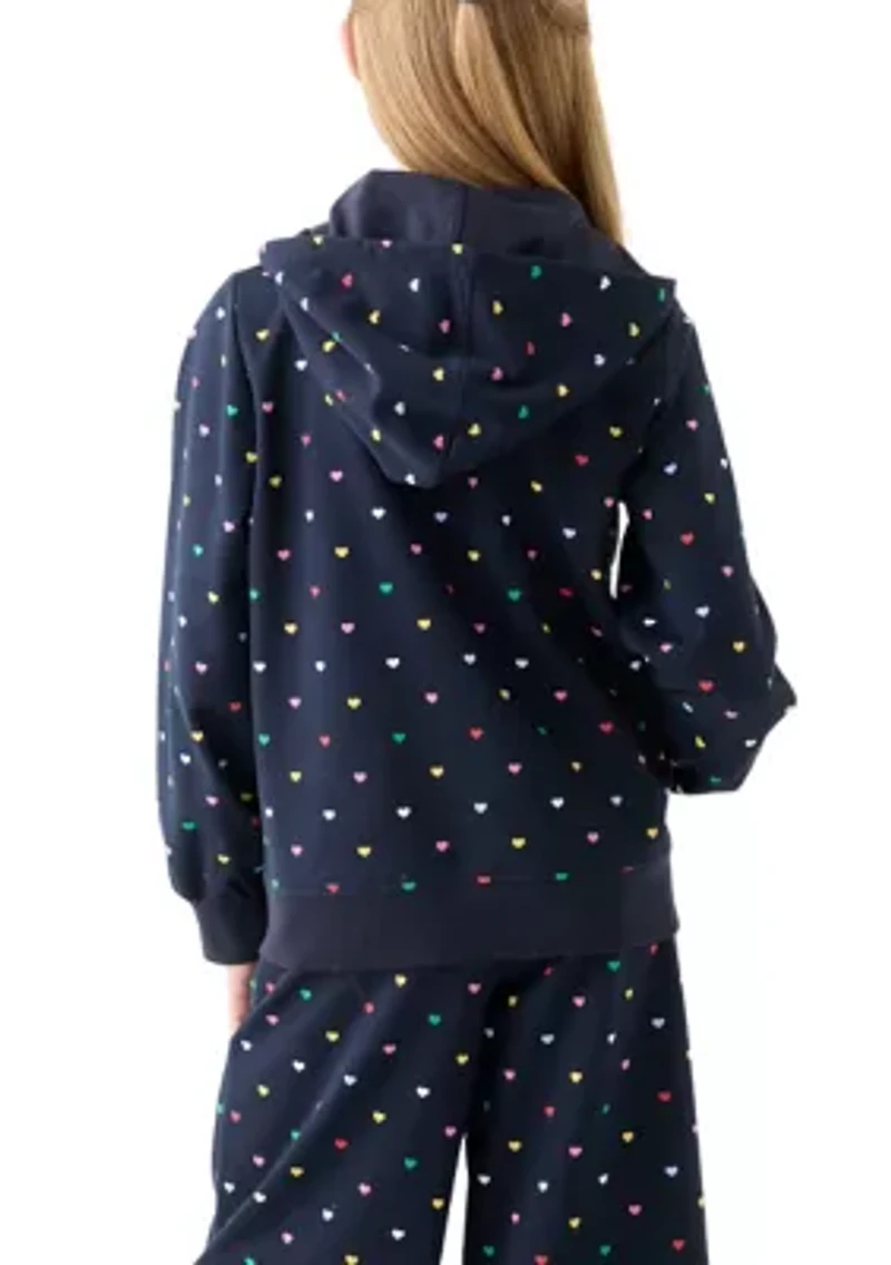 Girls 7-16 French Terry Zip Hoodie