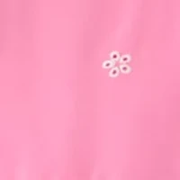 Girls 7-16 Flutter Sleeve Eyelet Dress