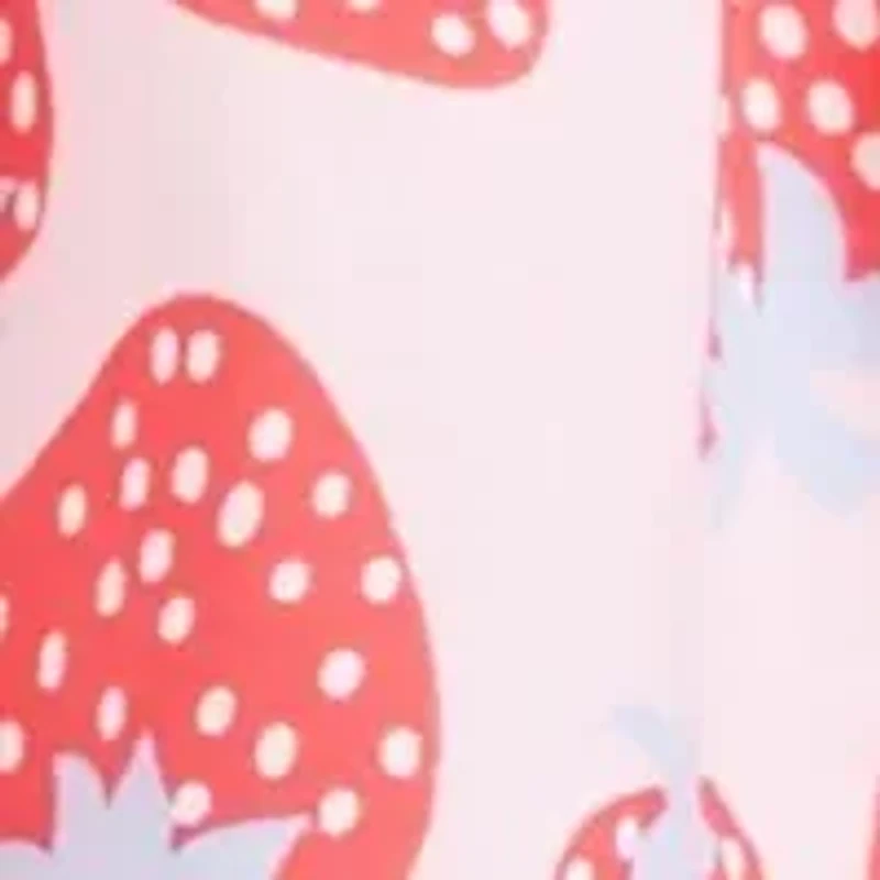 Girls 4-6x Woven Printed Flutter Sleeve Tank Top