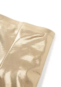 Girls 4-6x Metallic Leggings