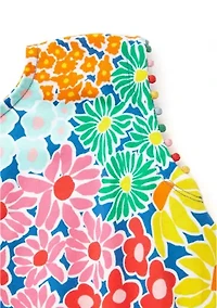 Girls 4-6x Smocked Waist Knit Dress