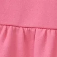 Girls 4-6x Short Sleeve French Terry Dress