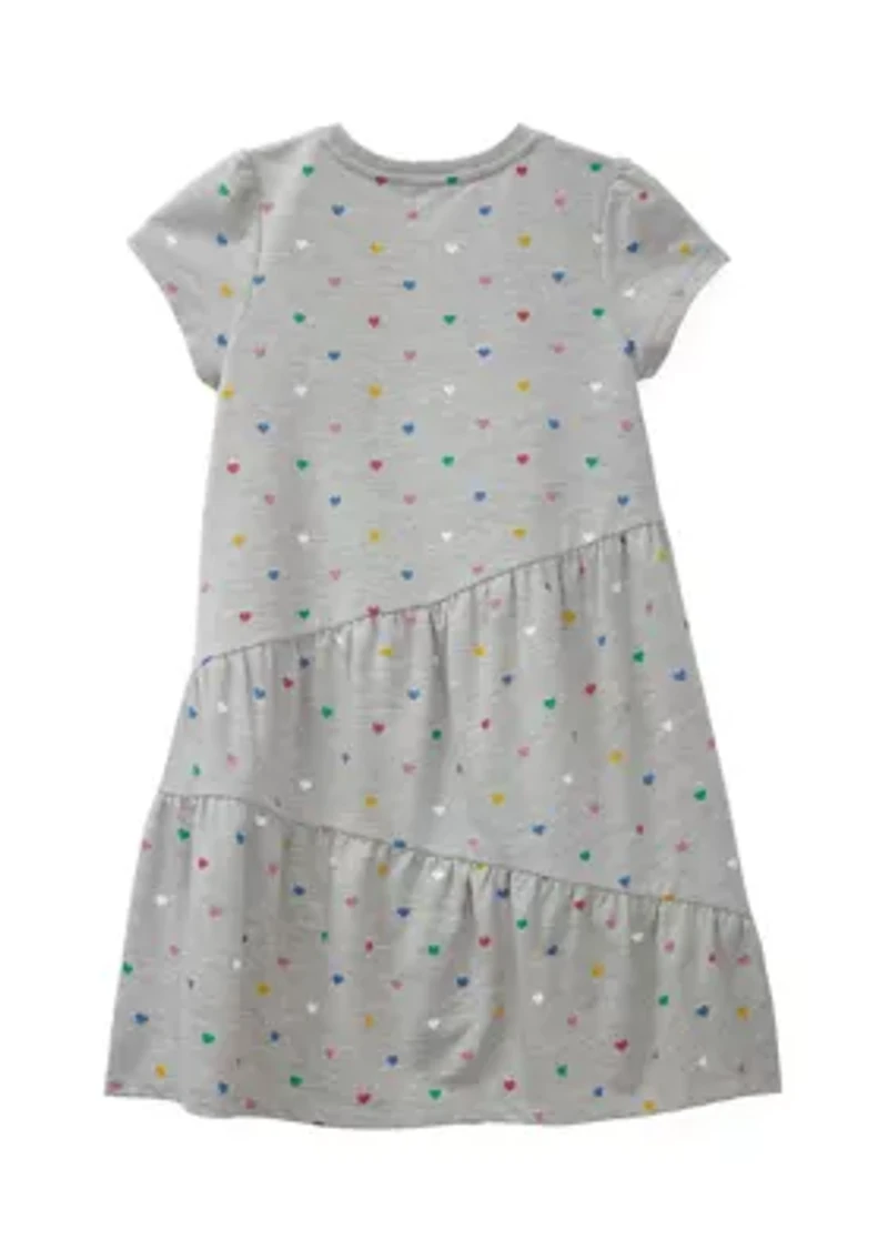 Girls 4-6x Printed A-Line Dress