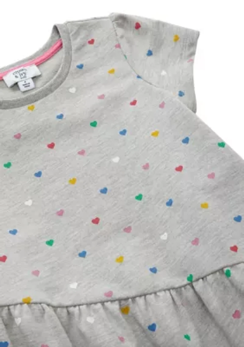 Girls 4-6x Printed A-Line Dress
