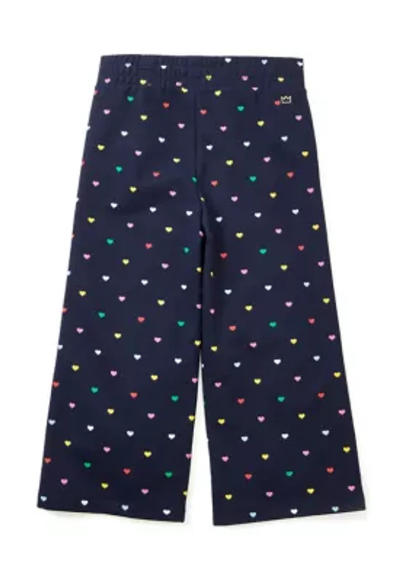 Girls 4-6x Printed Crop Pants