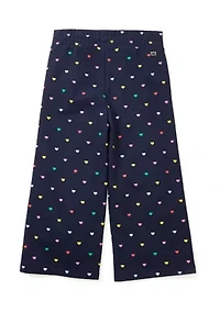 Girls 4-6x Printed Crop Pants