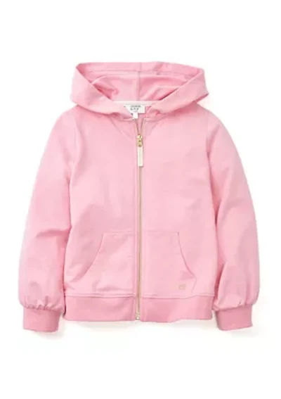 Girls 4-6x French Terry Zip Hoodie