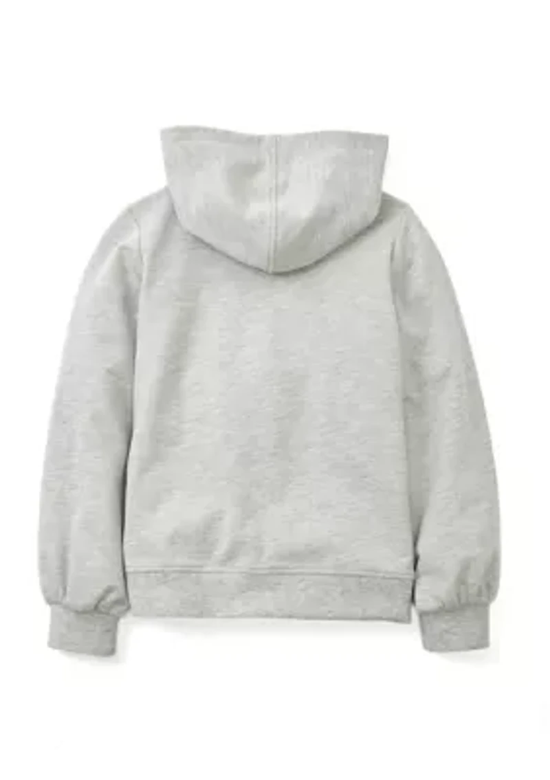 Girls 4-6x French Terry Zip Hoodie