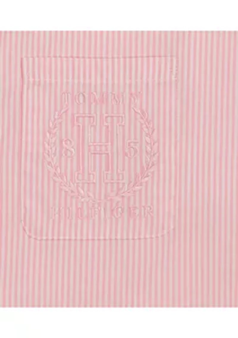 Girls 7-16 Stripe Long Sleeve Top